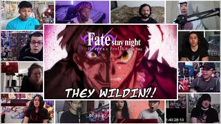 SHIROU VS KIREI Fate/Stay Night: Heaven's Feel III. Spring Song | Reaction Mashup