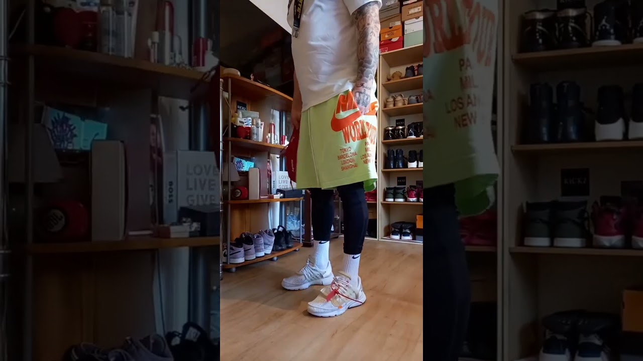 full Off-White outfit with Nike Air Presto OFF-WHITE White 
