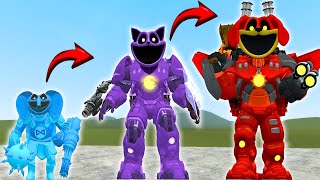 EVOLUTION OF MECHA TITAN CATNAP/DOGDAY AND BUBBA BUBBAPHANT POPPY PLAYTIME CHAPTER 3 In Garry's Mod!
