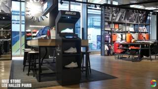 Nike Store Les Halles - YouTube