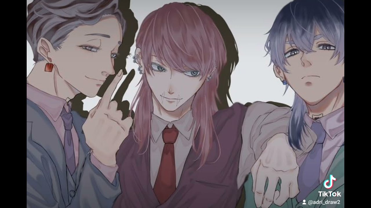 Headcanon de los hermanos Haitani y Sanzu|Regalo de cumpleaños ✨|Tiktok:adri_draw2