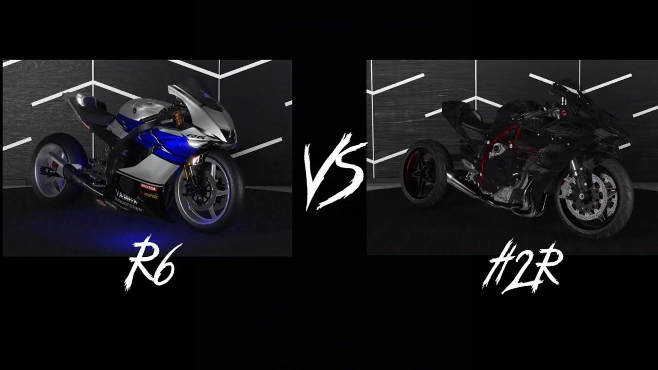 R6 VS H2R ( DRAG RACE ) | THE RIDE ROBLOX