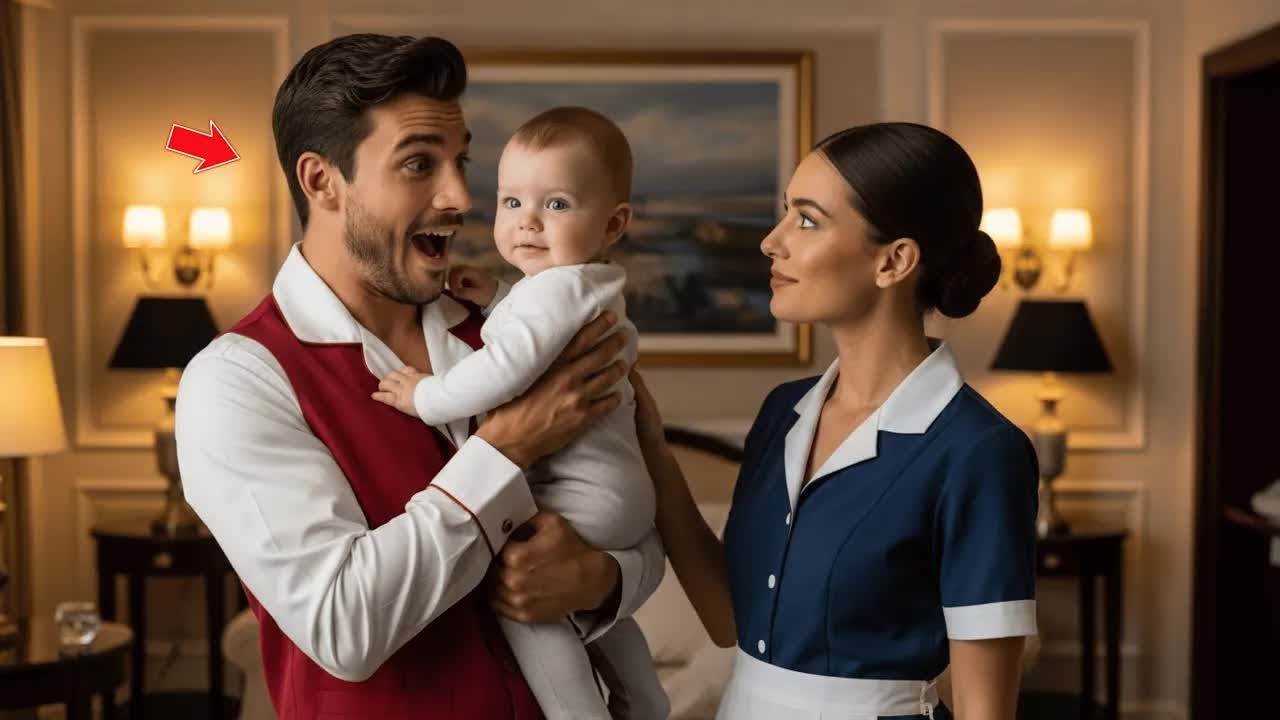 ELE VOLTOU DEPOIS DE UM ANO — E NÃO PODIA IMAGINAR QUE A CAMAREIRA TERIA SEU FILHO!