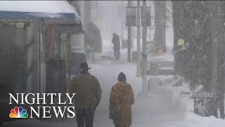 Major Storms Snarl Travel, Bring Dangerous Conditions Across The U.S. | NBC Nightly News
