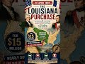 The Deal That Doubled A Nation 🗺️ | #history #louisiana