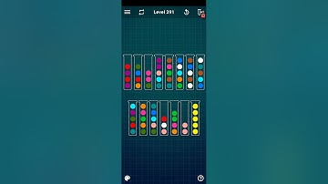 Ball Sort Puzzle Level 391