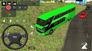 Bus Game|Highway Madness – Euro Bus at Maximum Speed! 🔥|Bus Simulator Video  screenshot 1