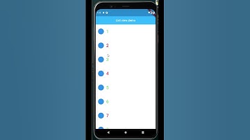 How to Use List View Builder short #shorts #flutter #flutterdeveloper