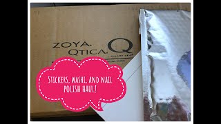 Open With Me (Haul)  Two Planner Items and then Zoya Nail Polish!