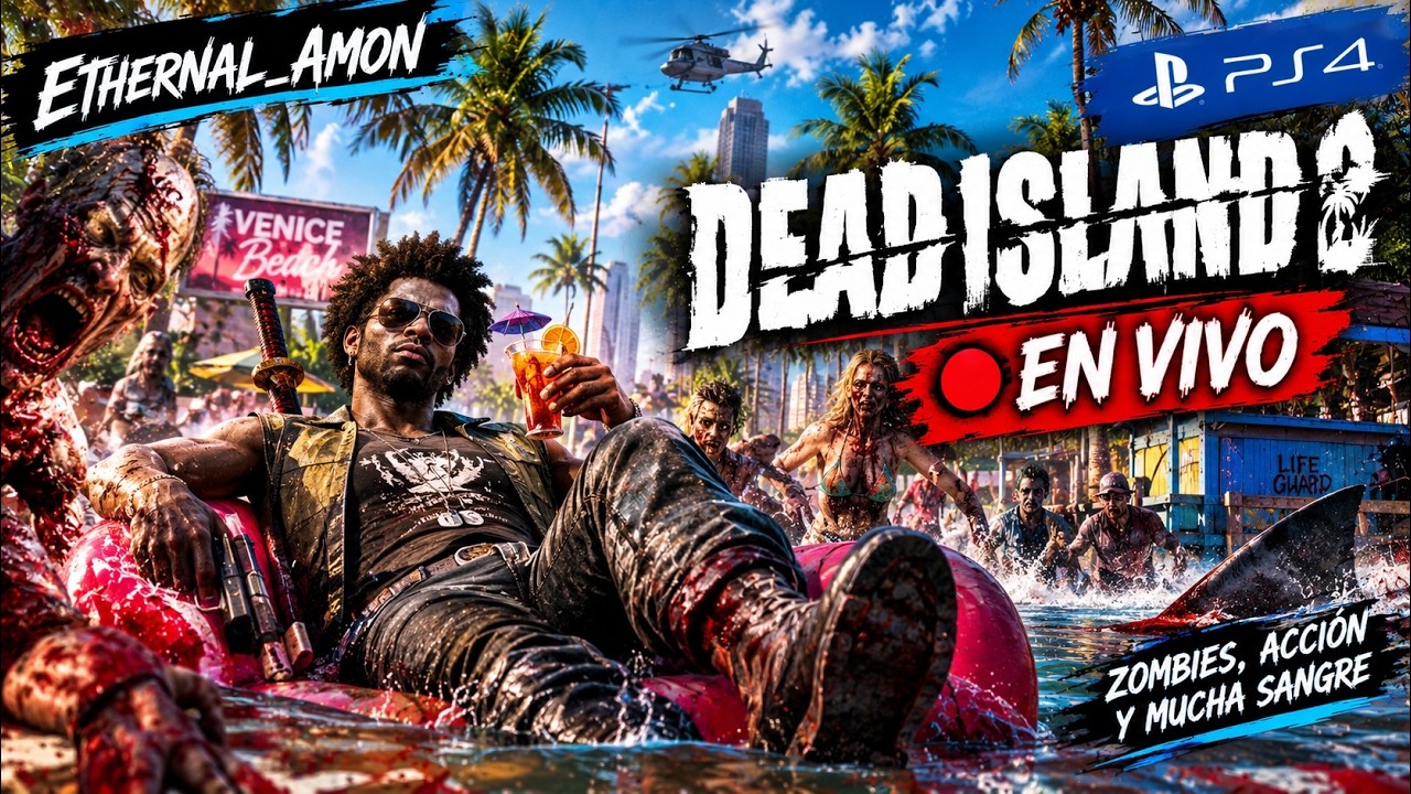 🔴 DEAD ISLAND 2 EN VIVO 🧟 PARTE #1 | PS4 | Ethernal_Amon