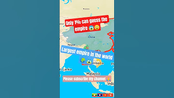 only 1% can guess the empire 😱😲 #shorts #geography #map #china #india #phonk @R.K_mapping_2.o