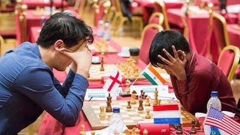 12-Year-Old Praggnanandhaa vs 2700-GM David Howell In Isle Of Man Open 2017