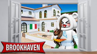 le nuove case ITALIANE dell'aggiornamento di brookhaven roblox.