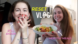 RESET VLOG! Productive days, healthy meals, and getting back into a routine