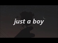 Alaina Castillo Just A Boy Lyrics 