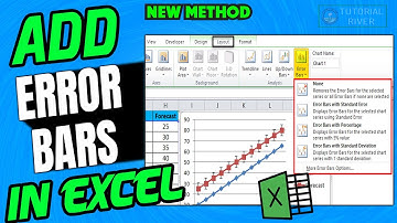 How to add Error bars in excel 2025 | Add, change, or remove error bars Excel
