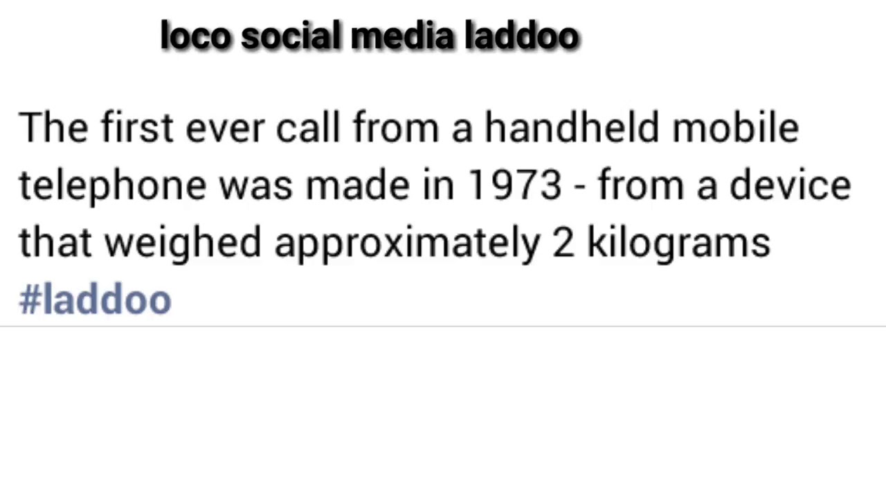 Social media Ladoo 15 May 1.30pm