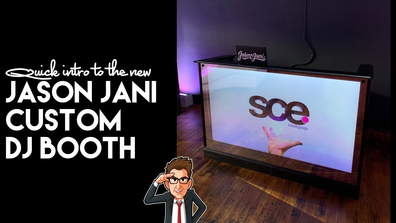 Quick intro to the New Custom Jason Jani Mirror DJ Booth... YouTube