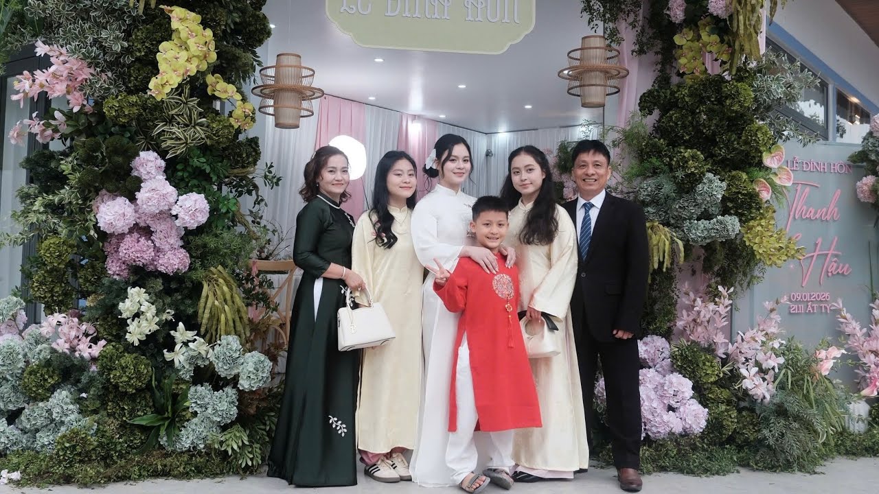 Lễ Đính Hôn:  Phương Thanh & Thiên Hậu  ( 9/01/2026) 