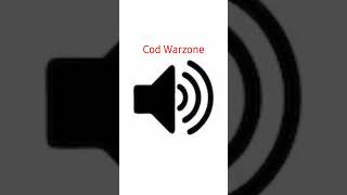 warzone sound effect #warzone #callofduty #soundeffects