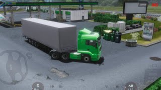 TRUCKERS OF EUROPE 3,LÁI XE ĐẦU KÉO CHỞ HÀNG TRÁI CÂY ĐI HÀ NỘI screenshot 3