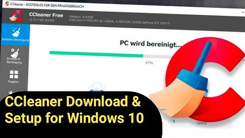 How to Download & Install CCleaner | Make PC Faster | Cleanup Computer | Cleanup Setup |  2022