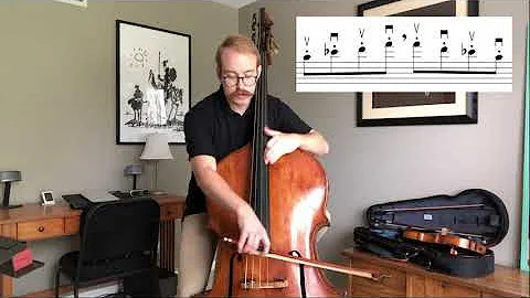 Simandl Double Bass Etude No. 20: Performance & Ti...