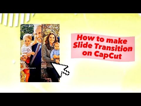 Slide Transition on CapCut || Editing Tutorial - YouTube