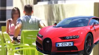 GOLD DIGGER BUGATTI ROBBERY PRANK!