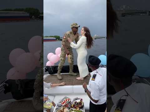 Not even the sea storm can stop this gender reveal #genderreveal #pregnancy