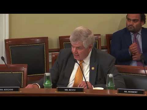 Rep. Bentz Questions in House Nat. Resources Subcommittee WWF on Federal Reclamation Programs