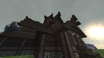 Nordic Longhouse Minecraft tutorial Part 1/5