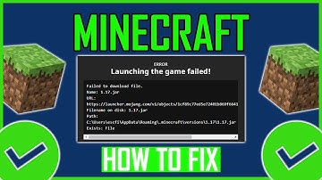 Fix: Minecraft Launching The Game Failed (NEW) | Fix Minecraft Failed To Download File