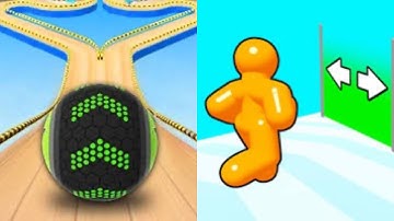 Going Balls | Tall Man Run - All Level Gameplay Android,iOS - NEW MOD APK UPDATE GAMEPLAY