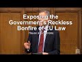 Exposing the Government&#39;s Reckless Bonfire of EU Law