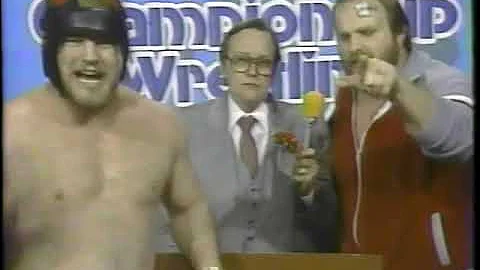 Promos: Ole Anderson & Buzz Sawyer on the Superstar & Stan Hansen/Bruiser Brody. WCW, February 1983.