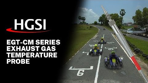 EGT-CM Series Exhaust Gas Temperature Probe Overview