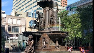 Fountain Square and Carew Tower Observation Deck Cincinnati Downtown