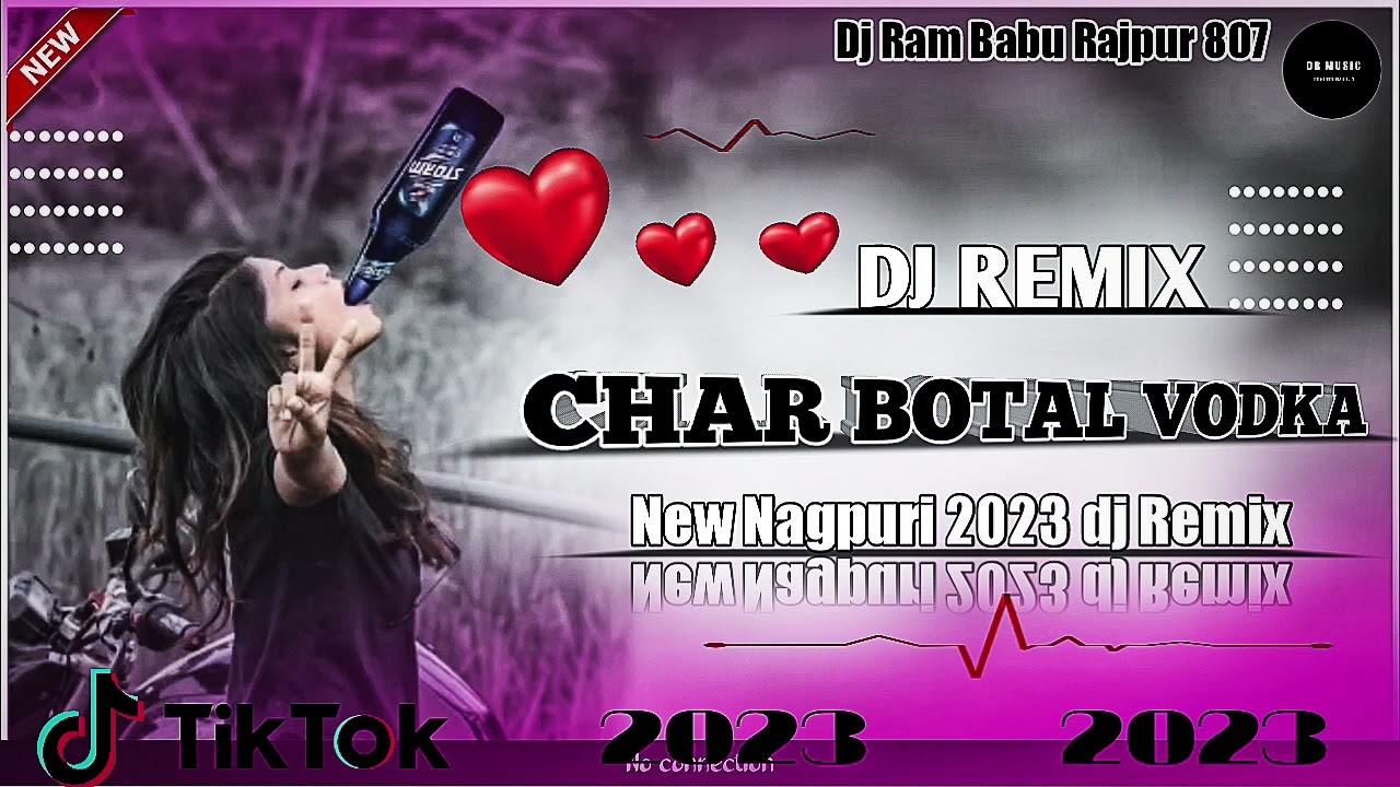 Chaar Votal Vodka   New Dj Remix Nagpuri style 2023  Dj Ram Babu Rajpur 807