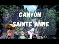 Ponts suspendus VERTIGINEUX au canyon Sainte Anne !