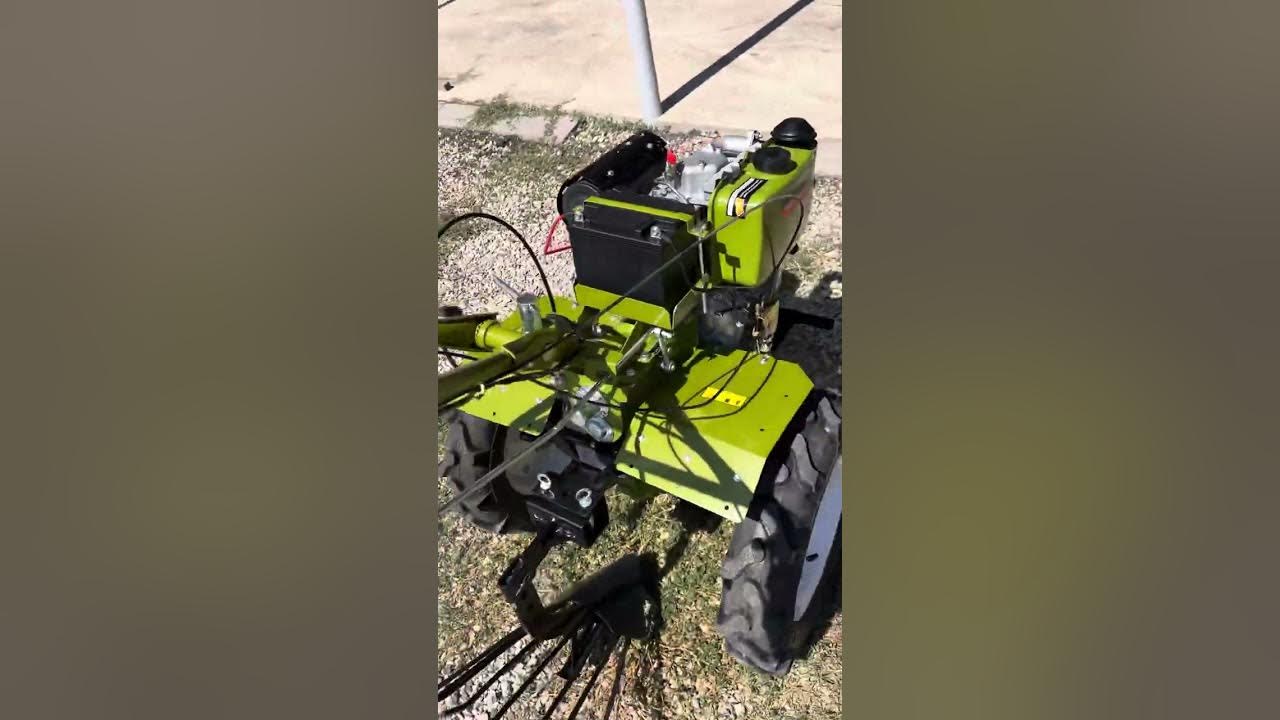 Мотоблок дизельный 9л.с донагромаш обзор - YouTube