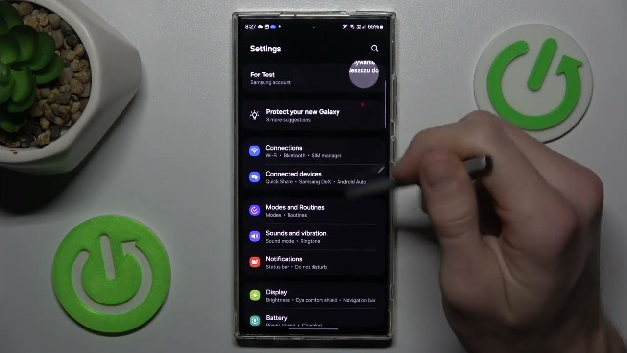 How to Adjust the LeftRight Audio Balance on SAMSUNG Galaxy S24 Ultra