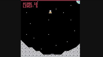 Moon lander Pico 8