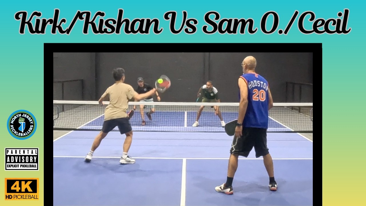 Kirk/Kishan Vs Sam O./Cecil #pickleball
