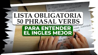 50 Phrasal Verbs Para Entender Mejor El Ingles