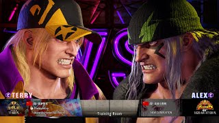 SF6 • Terry vs Alex | High Level Gameplay PS5