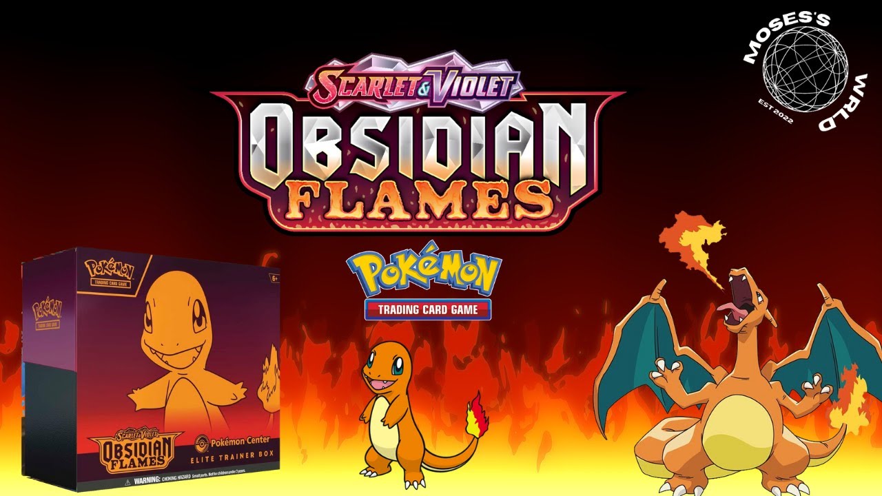 Pokemon Center Obsidian Flames Elite Trainer Box (I Pulled It!!!)