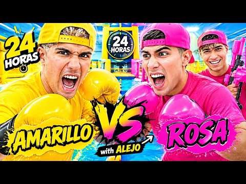 24 HOURS PINK VS YELLOW with ALEJO