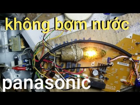 sửa bo máy lạnh âm trần panasonic   không bơm nước