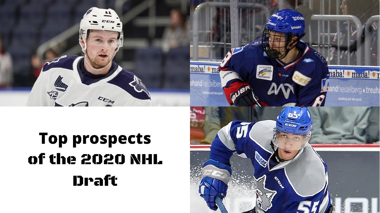 Top 10 prospects of the 2020 NHL draft YouTube